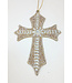 6" RENAISSANCE CROSS ORNAMENT