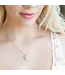 Feel the Faith, Shell Pave Cross Necklace