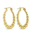 Beaded Vibe Latchback Hoops