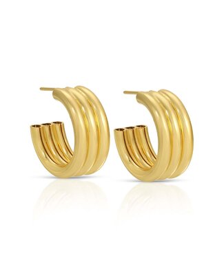 Triple Hollow Tube Hoops