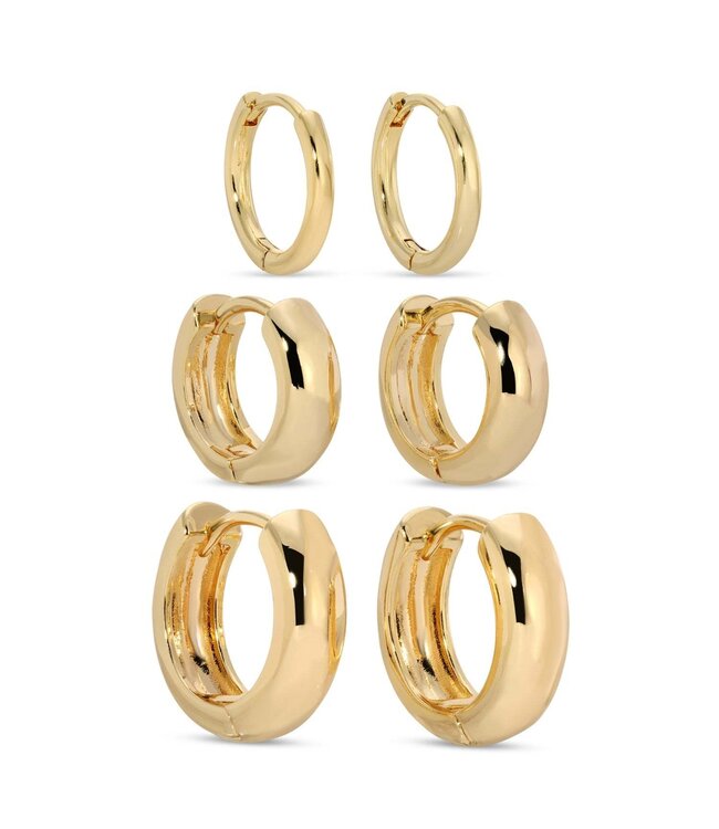 Combo 3, Simple Assorted Huggies - Sold as Set