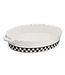 MACKENZIE CHILDS Check Everyday Oval Baker-sold individually