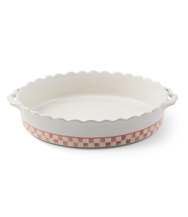 MACKENZIE CHILDS Check Everyday Oval Baker-sold individually