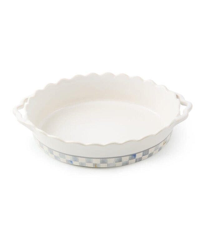MACKENZIE CHILDS Check Everyday Oval Baker-sold individually