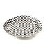 MACKENZIE CHILDS Courtly Check Capiz Decorative Bowl