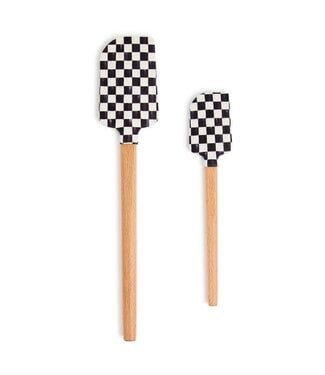 MACKENZIE CHILDS Courtly Check Spatula - Sold as Set