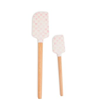 MACKENZIE CHILDS Rosy Check Spatula - Sold as Set