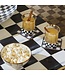 MACKENZIE CHILDS Courtly Checked Cork Back Coaster - Sold as Set