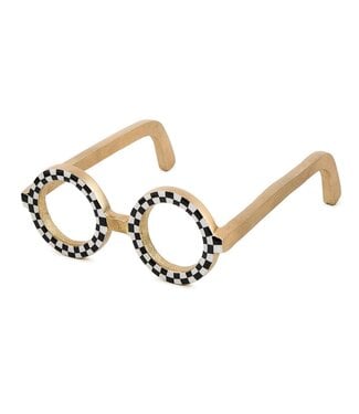 MACKENZIE CHILDS Round Eye Glasses Decor