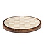 MACKENZIE CHILDS Mocha Check Large Trivet
