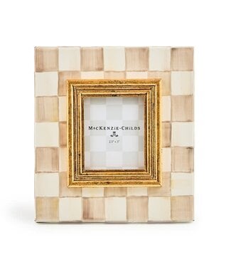 MACKENZIE CHILDS Mocha Check 2.5” X 3” Frame MACKENZIE CHILDS Mocha Check 2.5” X 3” Frame
