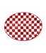 MACKENZIE CHILDS Cherry Check Serving Platter