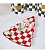 MACKENZIE CHILDS Cherry Check Tree Dish