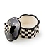 MACKENZIE CHILDS Courtly Check Butterfly Trinket Box