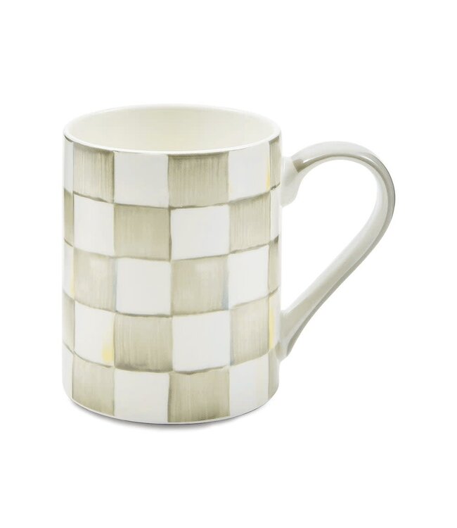MACKENZIE CHILDS Check Porcelain Mug