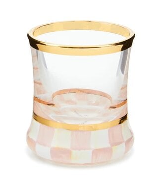 MACKENZIE CHILDS Check Shot Glass