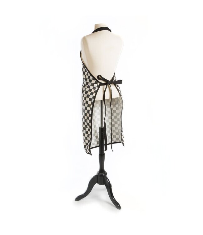 MACKENZIE CHILDS Courtly Check Bistro Apron