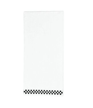 MACKENZIE CHILDS Bath Towel with Check Border