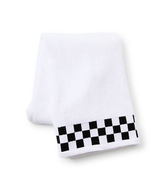 MACKENZIE CHILDS Bath Towel with Check Border