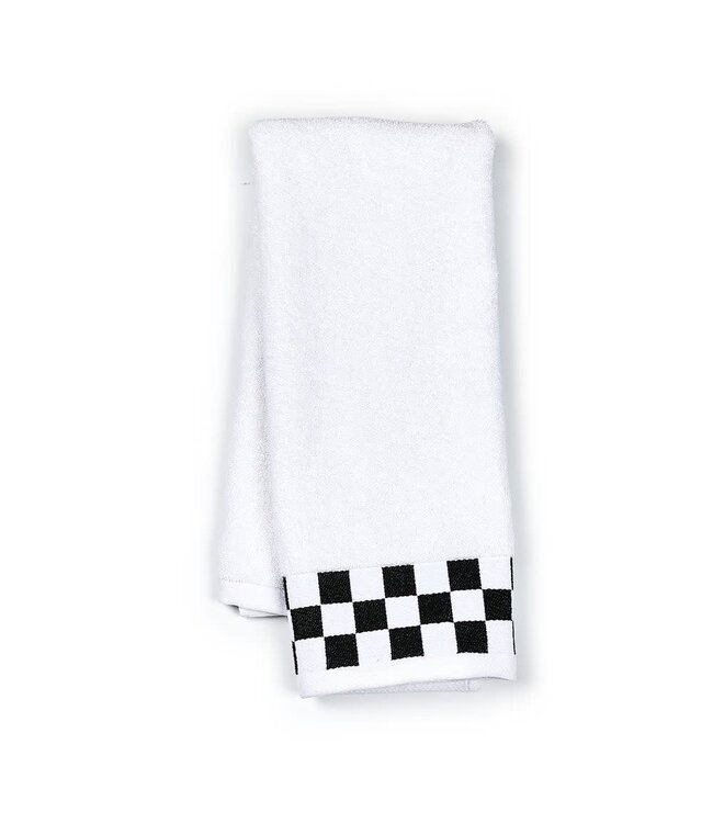 MACKENZIE CHILDS Hand Towel with Check Border