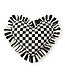 MACKENZIE CHILDS Heart Throw Pillow with Ruffle