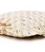 MACKENZIE CHILDS Mocha Check Throw Pillow with Ruffle