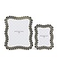 MACKENZIE CHILDS Wavy Check Silver Plated Frame-sold individually