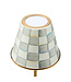MACKENZIE CHILDS Sterling Check LED Rechargeable Cafe Table Lamp