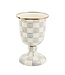 MACKENZIE CHILDS Check Pedestal Vase