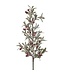 35” Frosted Miseltoe/Berry Spray