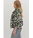 Hazel Printed ¾ Puff Sleeve Top