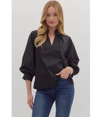 Riley Solid Long Sleeve Top