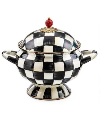 MACKENZIE CHILDS Courtly Check Tureen