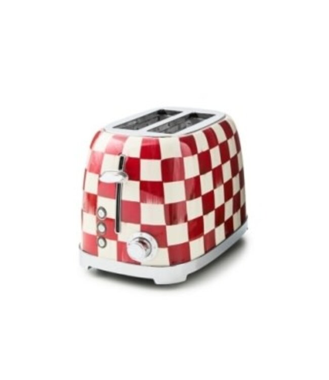 MACKENZIE CHILDS Check 2-Slice Toaster