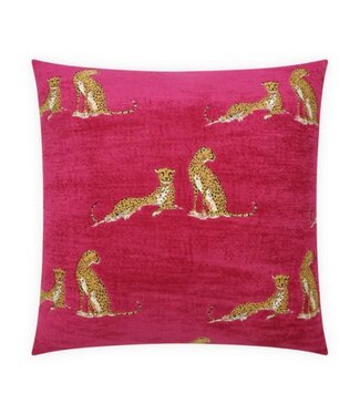 Little Iris Pillow Fuchsia