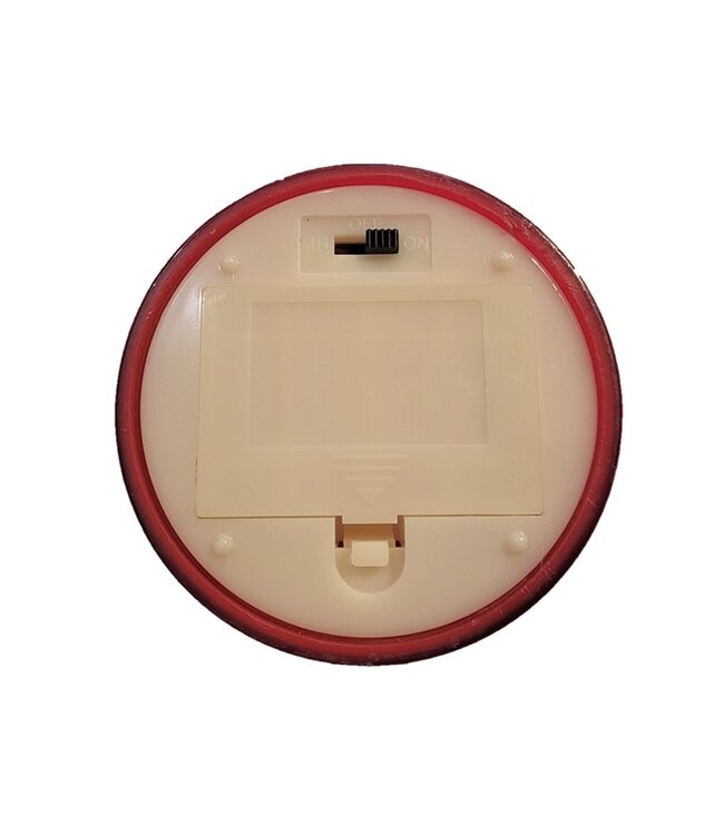 Moving Flame LED Glass Pillar - Sold Individually