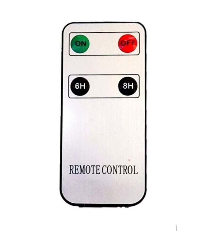 Moving Flame LED Glass Pillar - Sold Individually