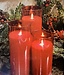 Moving Flame LED Glass Pillar - Sold Individually