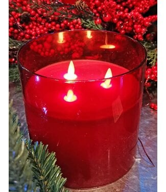 Glass Candle 3 Head