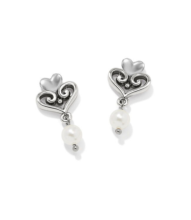 BRIGHTON Alcazar Amor Pearl Post Drop Earrings