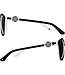 BRIGHTON Ferrara Black/White Sunglasses