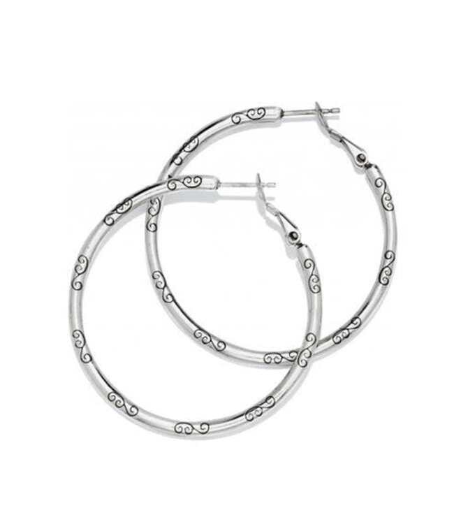 BRIGHTON Large Earring Charm Hoops
