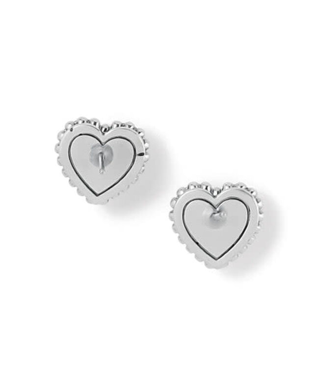BRIGHTON Pretty Tough Petite Heart Post Earrings