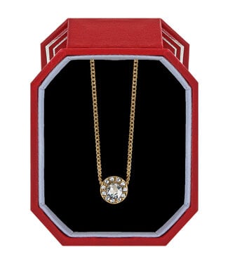 BRIGHTON Illumina Solitaire Necklace Gift Box - Gold