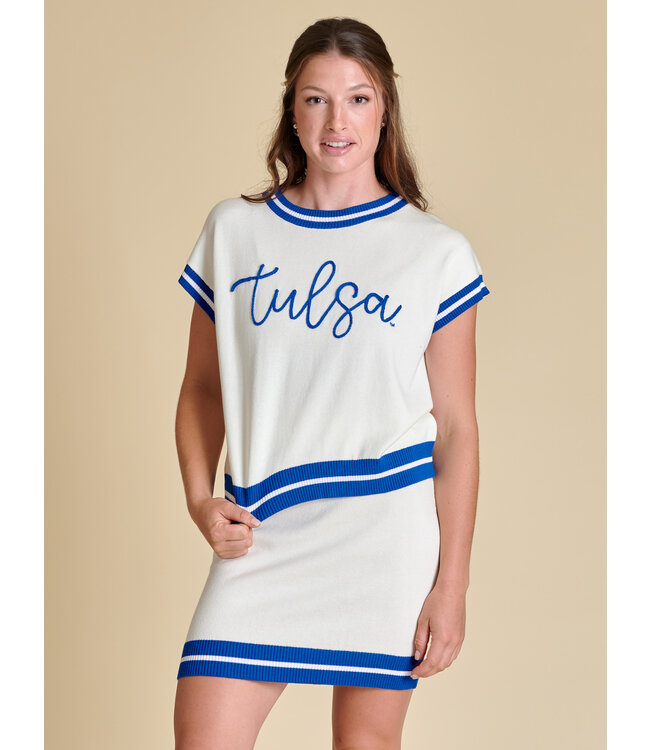 The Embroidered Varsity Sweater