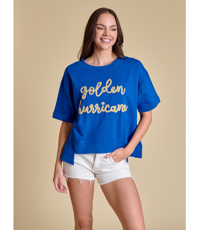 The Glitter Script Boxy Top