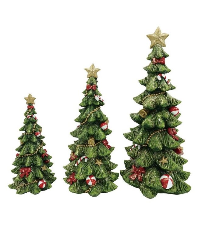 Res Christmas Glitter Tree Figurine