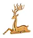 9.5" Resin Sitting Elegant Deer