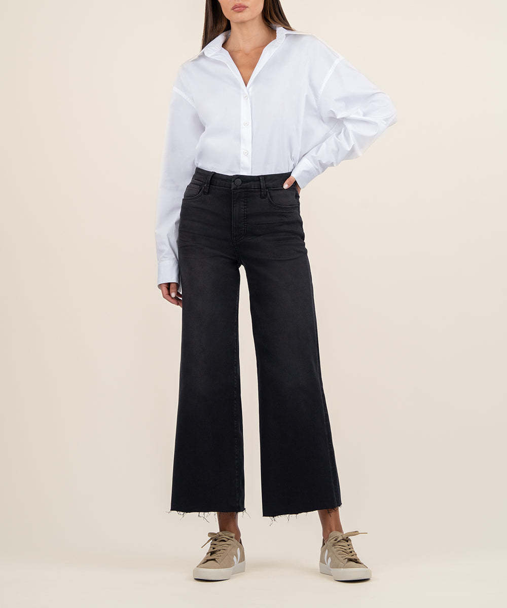 Meg High Rise Fab Ab Wide Leg