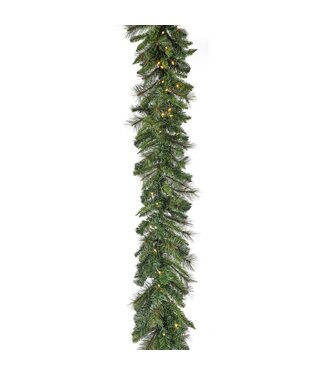 9'x14" Lit Belgium Mix Garland
